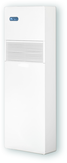 Acondicionador de aire Bergamo Vertical INHP12 - Vista del producto